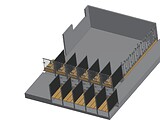 Integration von Kälberboxen und Freßgittern in einen bestehenden Raum