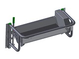 Bräuer Tränkewanne schwenkbar mit Wandkonsole