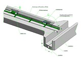 Hydraulische Schubstangenentmistung mit Querbahn